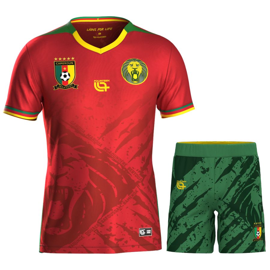 Maillot Kit Enfant Cameroun Extérieur